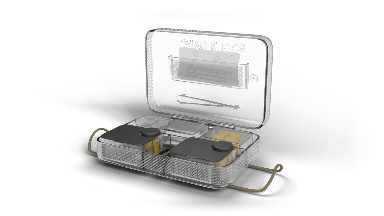 The open Save a Bee field rescue kit